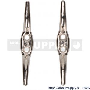 QlinQ koordhouder 62 mm vernikkeld set 2 stuks - S40850206 - afbeelding 3