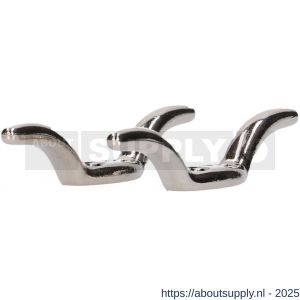 QlinQ koordhouder 62 mm vernikkeld set 2 stuks - S40850206 - afbeelding 5