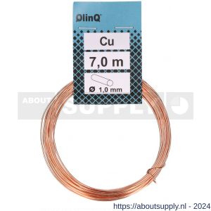 QlinQ koperdraad 1 mm 7 m rol - S40850980 - afbeelding 1