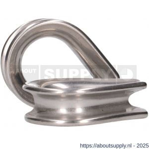 QlinQ puntkous 6 mm groef RVS set 2 stuks - S40850310 - afbeelding 6