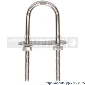 QlinQ uitlaatklem M6x30 mm RVS - S40850005 - afbeelding 2