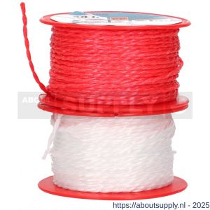 QlinQ multikoord PP 1.3 mm gedraaid rood of wit 40 m rol - S40850140 - afbeelding 2