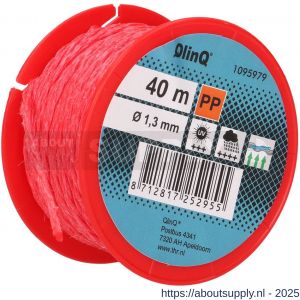 QlinQ multikoord PP 1.3 mm gedraaid rood of wit 40 m rol - S40850140 - afbeelding 3