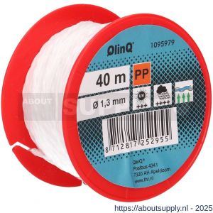QlinQ multikoord PP 1.3 mm gedraaid rood of wit 40 m rol - S40850140 - afbeelding 4
