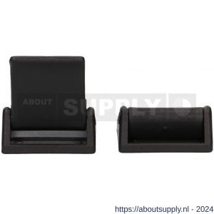 QlinQ textielbandklemsluiting 25 mm zwart set 2 stuks - S40851036 - afbeelding 6