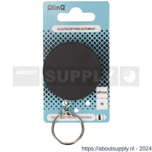 QlinQ sleutelketting-automaat 51 mm vernikkeld - S40850575 - afbeelding 1
