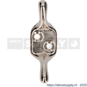 QlinQ koordhouder 50 mm messing vernikkeld set 2 stuks - S40850205 - afbeelding 3