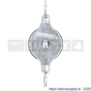 QlinQ hijskatrol enkel 2 ogen verzinkt 50 mm - S40850334 - afbeelding 3