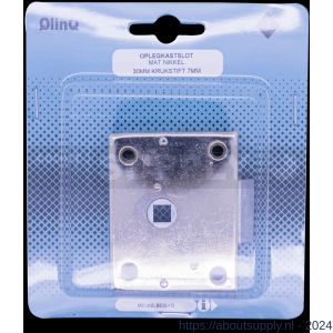 QlinQ oplegkastslot 30 mm stift 7 mm mat nikkel - S40850563 - afbeelding 1