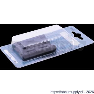 QlinQ scharnier 50x50 mm verzinkt zwart set 2 stuks blister - S40850477 - afbeelding 3