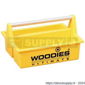 Woodies Ultimate draagkist geel leeg handgreep, bedrukking en etiket - S40800493 - afbeelding 1