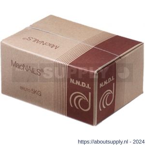 MacNails machinenagel 3.4x80 mm blank gewalst 5 kg - S40894551 - afbeelding 2