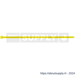 Index BN-AM kabelbinder geel 3.6x200 mm nylon - S40900737 - afbeelding 1