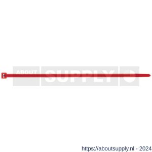 Index BN-RO kabelbinder rood 3.6x140 mm nylon - S40900751 - afbeelding 1