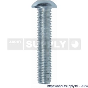 ASF laagbolkopschroef ISO7380-1 M5x22 mm RVS A4 - S40816312 - afbeelding 1