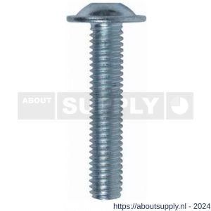 ASF laagbolkopschroef ISO7380-2 M8x30 mm RVS A2 - S40816634 - afbeelding 1
