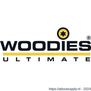 Woodies Ultimate Shield Outdoor Blackline potdekselschroef 5,0x80/50 mm RVS 410 - S40800478 - afbeelding 2