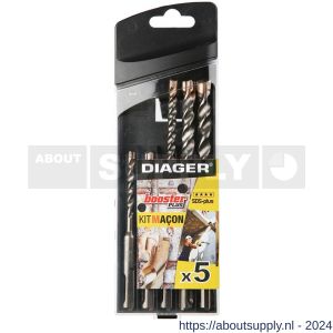 Diager kit Mason 5 stuks L 110 mm diameter 6-8 mm en L 160 mm diameter 6-8-10 mm - S40877188 - afbeelding 4