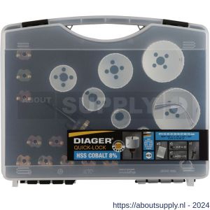 Diager set Quick Lock gatenzagen voor onderhoudmonteur - S40878357 - afbeelding 2