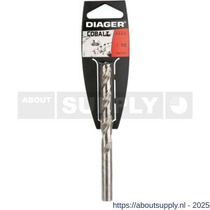 Diager HSS Cobalt staalboor 6.2x101 mm - S40877840 - afbeelding 3