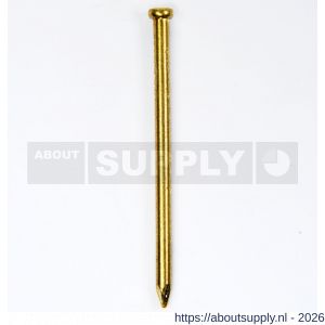 HJZ nagel 1.5x25 mm verloren kop messing 1 kg - S40870146 - afbeelding 1