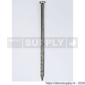 HJZ schroefnagel 5.0x170 mm platte geruite kop RVS A2 - S40870240 - afbeelding 1