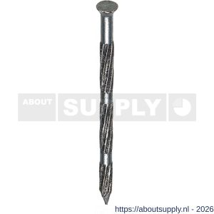 HJZ ribnagel 2.7x20 mm plat-conische kop verzinkt - S40870195 - afbeelding 1