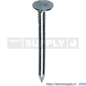 HJZ asfaltnagel 3.8x50 mm platte kop 13 mm aluminium 2 kg - S40870311 - afbeelding 1