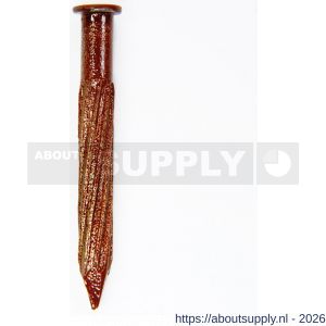 HJZ Z3 plintnagel 4.5 x40 mm platte kop geel verzinkt bruin - S40870188 - afbeelding 1