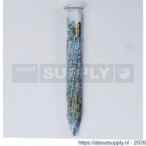HJZ Z3 plintnagel 4.5 x40 mm platte kop geel verzinkt wit - S40870189 - afbeelding 1