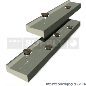 Illbruck OS800 neuslat clip diameter 25 mm set 100 stuks - S54025016 - afbeelding 1