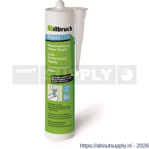 Illbruck PU011 constructielijm Rapid transparant 310 ml - S54025180 - afbeelding 1