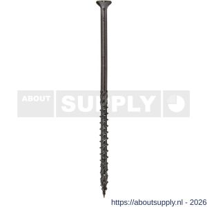 Klimas KMWHT houtbouwschroef 6.0x180 mm platverzonken kop Torx TX 30 SQ - S40897502 - afbeelding 1