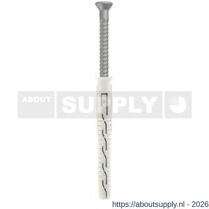 Klimas KPS-FAST-S kozijnplug nylon 10x300 mm platte kop PK Torx TX 40 verzinkt ETA - S40897088 - afbeelding 2