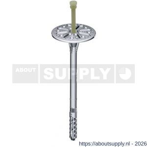 Klimas LTX isolatiehouder kunststof slagpen 8x95 mm ISO 40-60 mm ETA - S40897050 - afbeelding 1
