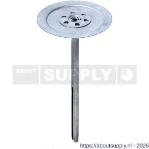 Klimas MLN stalen isolatiehouder 8x110 mm diameter 35 mm verzinkt - S40897042 - afbeelding 1