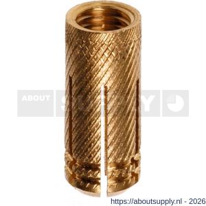 Steelies Ultimate spreidplug M5 6x20 mm messing - S40860702 - afbeelding 1