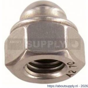 Steelies Ultimate dopmoer DIN 986 nyloc M16 RVS A2 - S40860397 - afbeelding 1