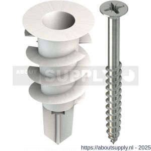 Tox Spiral gipskartonplug 32 mm met schroef - S40896269 - afbeelding 1