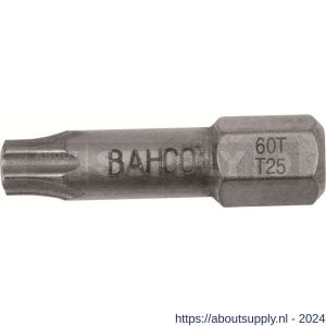Bahco 60T/T bit 1/4 inch 25 mm Torx T 20 torsie 10 delig - Y33001321 - afbeelding 1