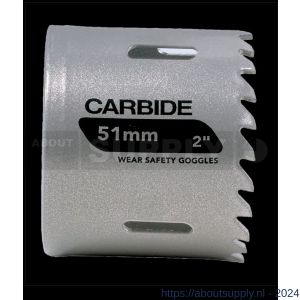 Bahco 3832 gatzaag carbide hardmetaal tand 114 mm - Y33010536 - afbeelding 1