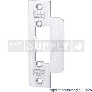 Maasland 53LP korte lipsluitplaat RVS 1,5 mm hoekig inclusief doosje - S11301613 - afbeelding 1