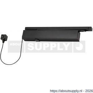 Maasland 8122BKB vrijloopdeurdranger met glijarm voor kop- en bladmontage sterkte 3-6 - S11301824 - afbeelding 1