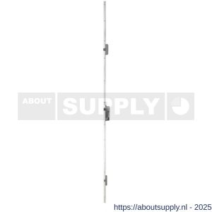 Maasland 8429 mechanische 3-puntsvergrendeling DIN links en rechts PC 92 mm doornmaat 35 mm voorplaat vlak 24x6 mm - S11301493 - afbeelding 1