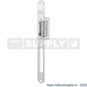 Maasland AP17U elektrische deuropener arbeidsstroom lange afgeronde sluitplaat 10-24 V AC-DC vrijzetpal - S11301581 - afbeelding 1