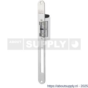 Maasland RT17U elektrische deuropener ruststroom lange afgeronde sluitplaat 12-28 V DC dagschootsignalering - S11301586 - afbeelding 1