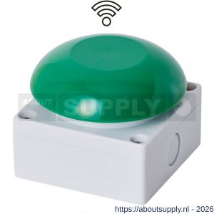 Maasland DK81G drukknop Paddenstoel groen met - S11301797 - afbeelding 1