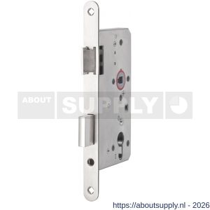 Maasland E-3160DNR20 project dag- en nachtslot met afgeronde voorplaat 20 mm doornmaat 60 - S11300048 - afbeelding 1