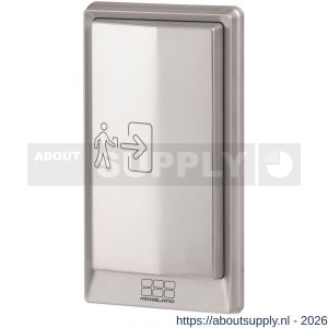 Maasland ELS20 elleboogschakelaar zilver met RVS - S11301216 - afbeelding 1