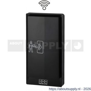 Maasland ELS31T elleboogschakelaar zwart met - S11301879 - afbeelding 1